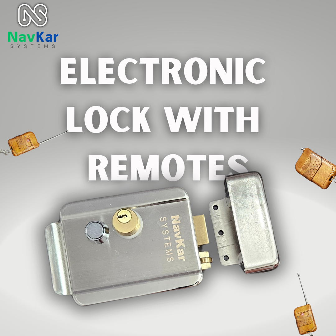 RML-8K Electronic Door Lock for House Main Metal Door, Gate, to Operate by Remote