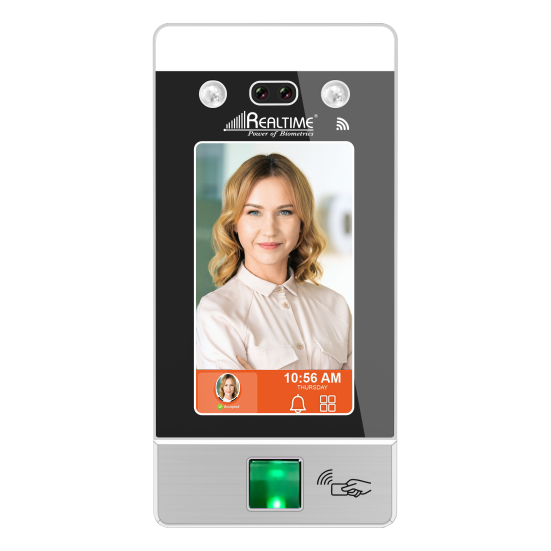 Realtime Pro 1400F Time & Attendance HIGH SPEED LONG RANGE FACE RECOGNITION