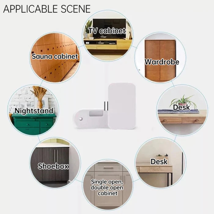 TYCL-50 T1 Bluetooth + Tuya APP Smart Drawer Lock Invisible Lock, Support Remote Control Unlocking