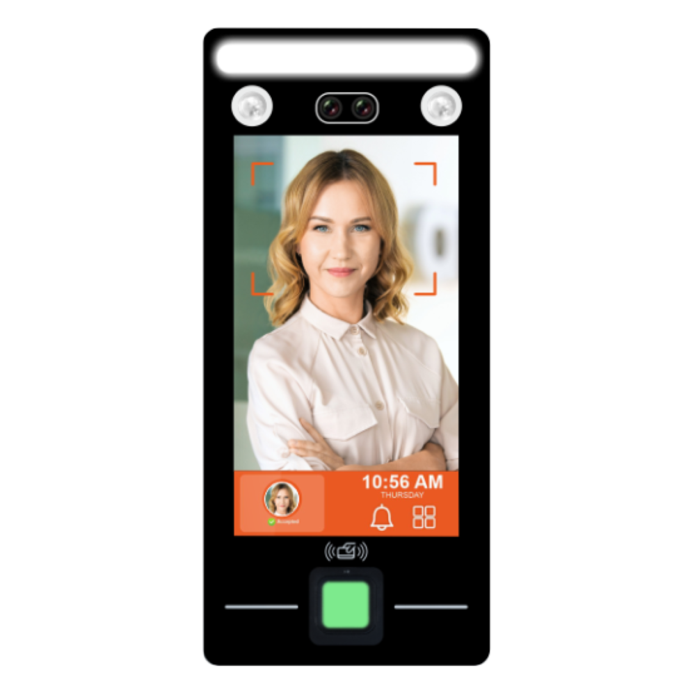 Realtime Pro1800+ With Wifi Face WIth Fingerprint Attendance And Access Control System