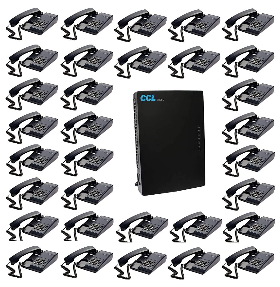 Combo-CN112 CCL 432 EPABX Intercom with 32 pcs BEETEL C11 Phones