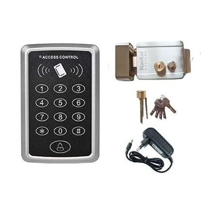 Combo-CN211 RFID access control with electronic lock and power supply for metal door