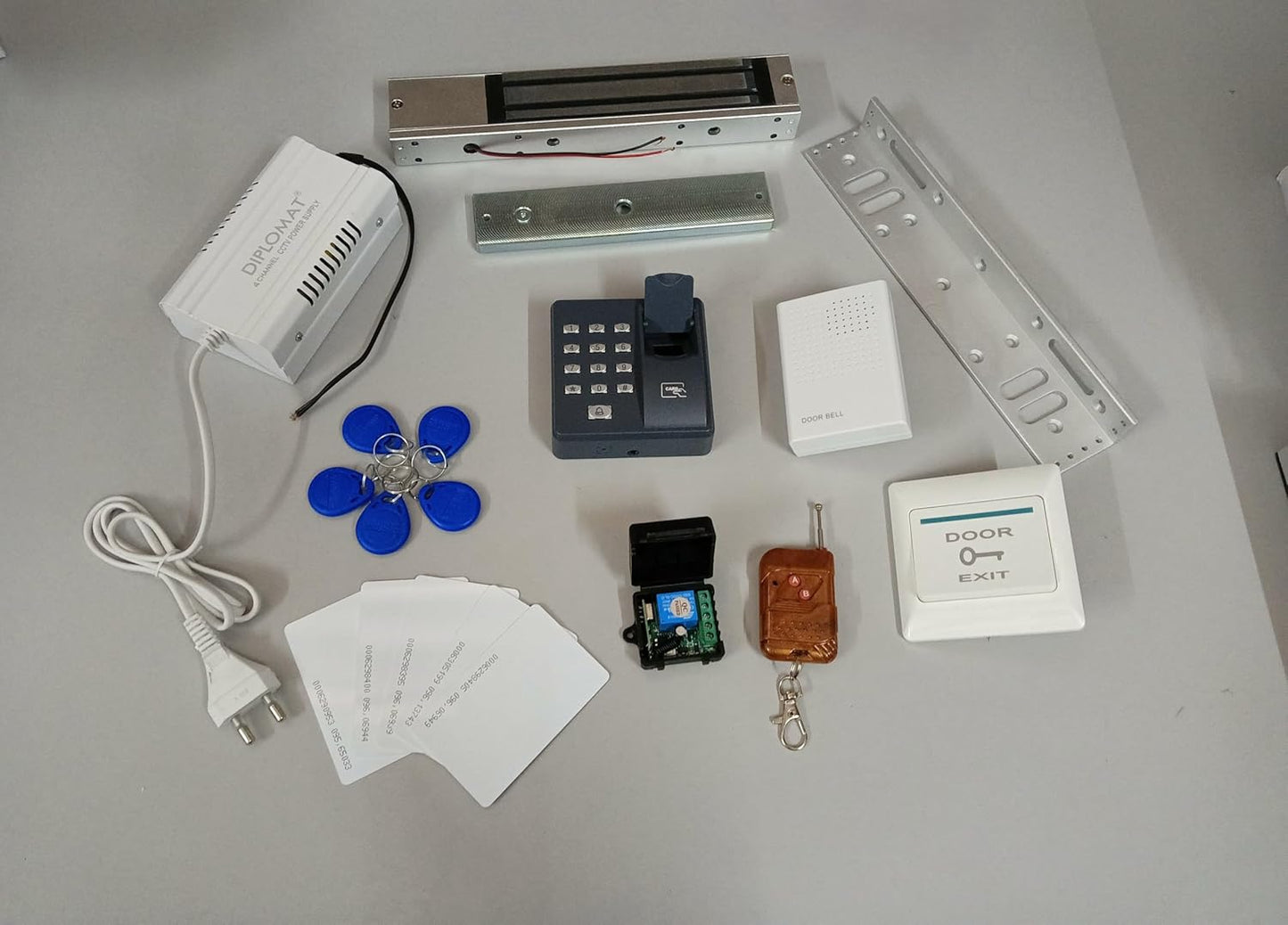 Combo-CN166 Biometric Access Control with Electromagnetic Lock 600lbs