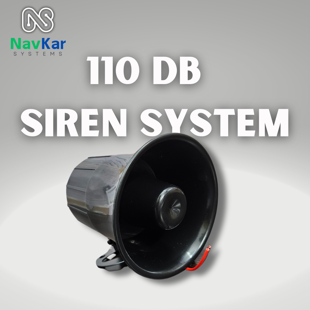 SRB-1215 BLACK SIREN 12V