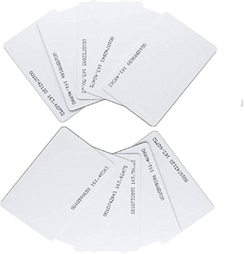 TNC-125 Set of 250 RFID Cards for TIME ATTENDANCE OR Access Control System Having RFID