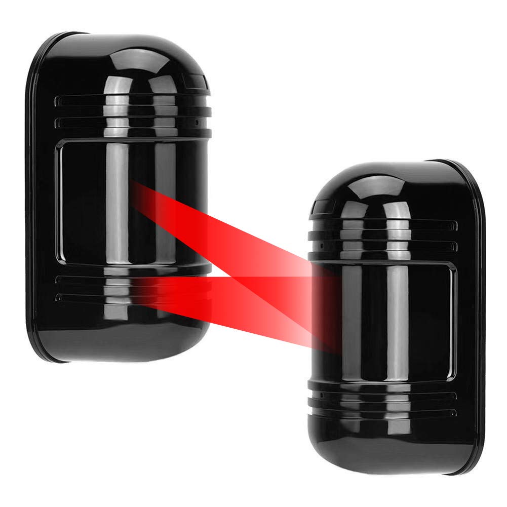 ABT-100 Dual Beam Outdoor 100m Security Active IR Infrared Detector with Beam Alignment Sensor Alarm