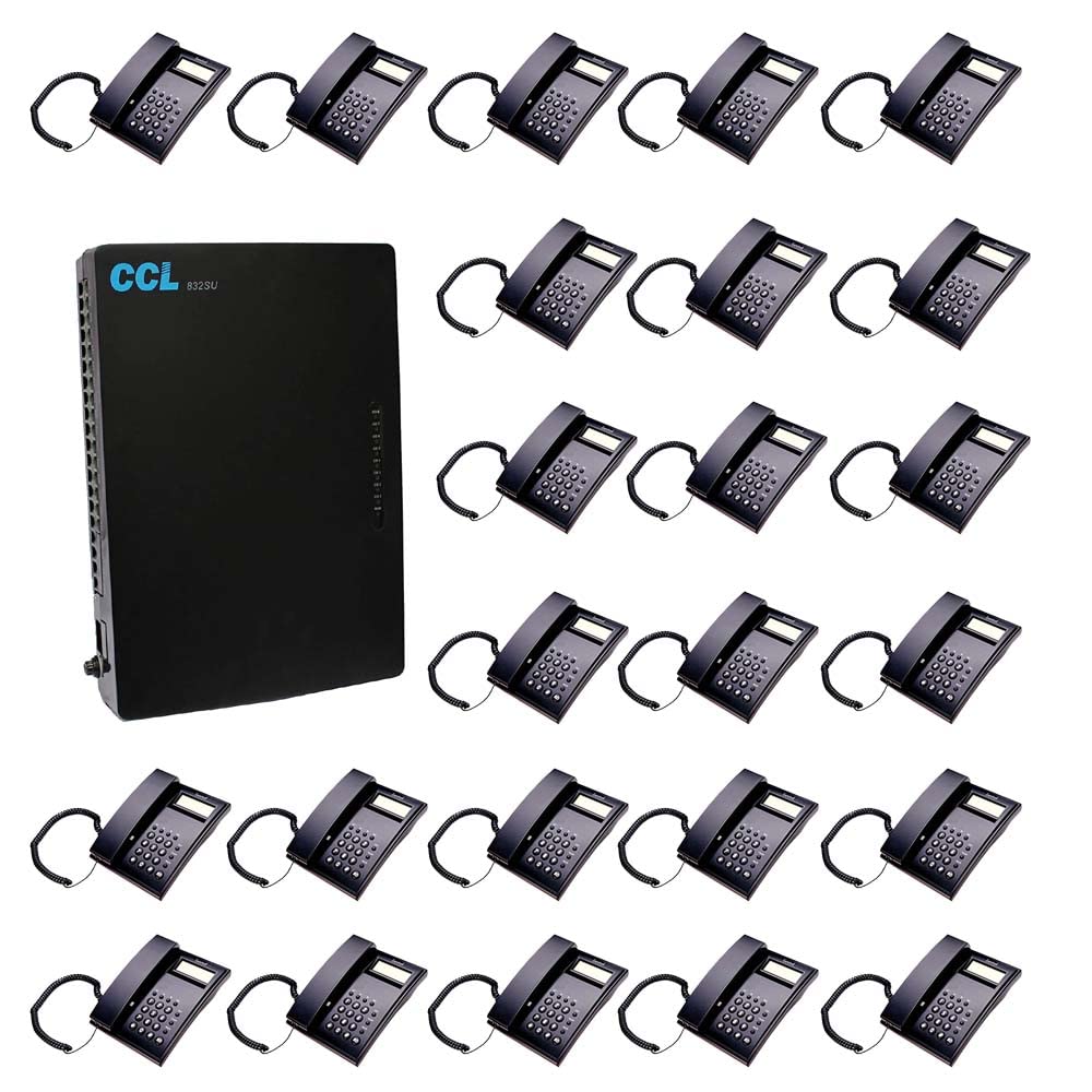 Combo-CN184 CCL 424 Epabx with C51 24 nos Phones