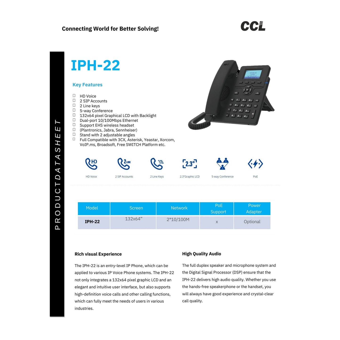 IPH-22 CCL IP Phone