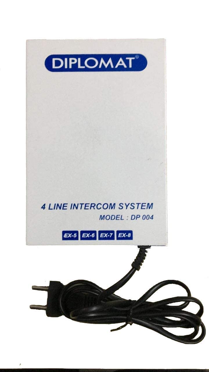 Combo-CN43 Diplomat 004 (4 Line) EPABX System for 4 Line Intercommunication with 4 Beetel Phones