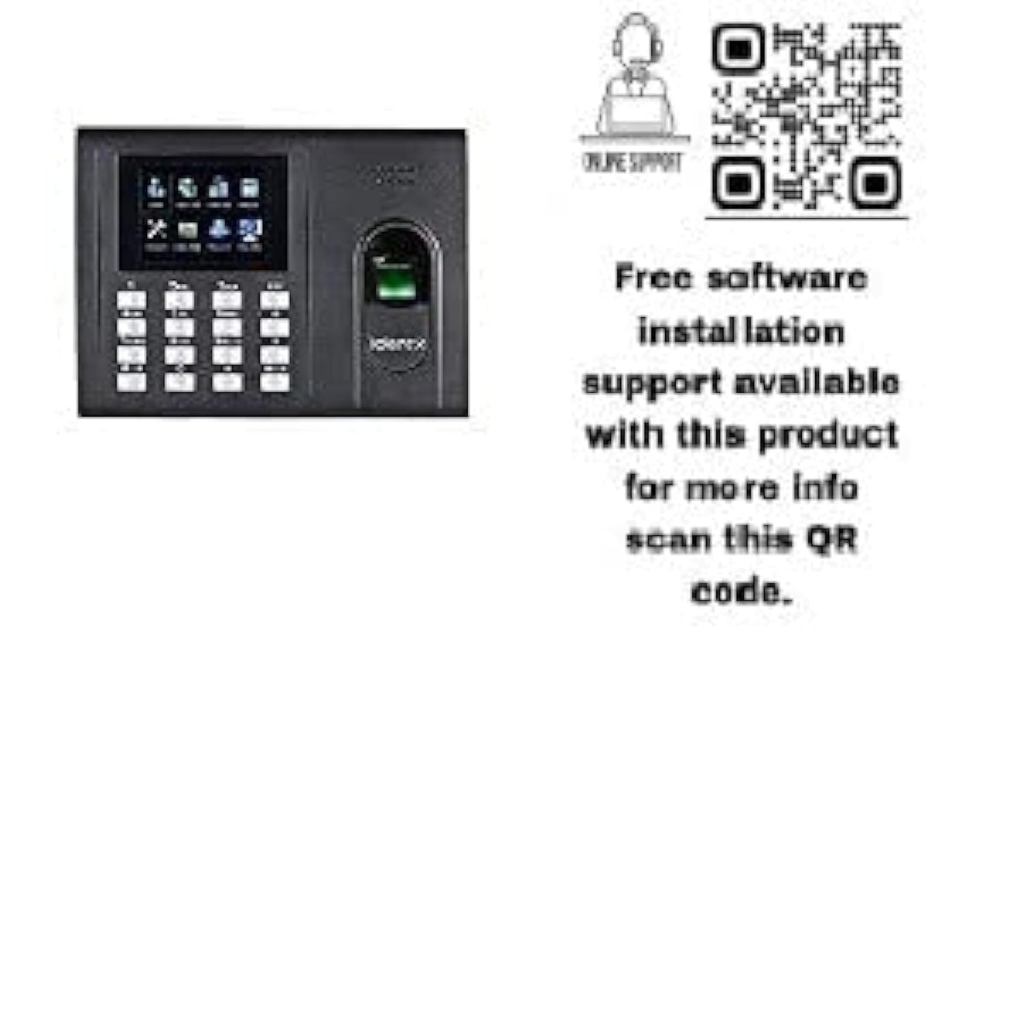 ESSL K90 Biometric Attendance with 1 year cloud software and Mobile App for upto 50 Employees