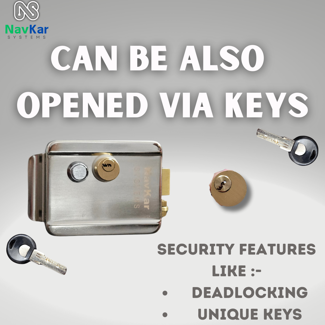 RML-8K Electronic Door Lock for House Main Metal Door, Gate, to Operate by Remote