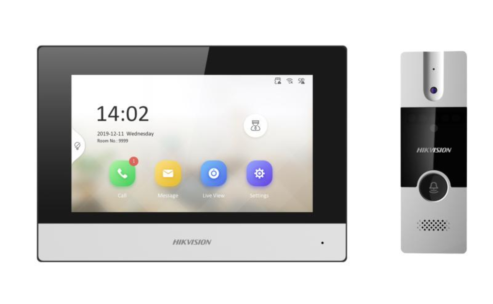 Ds Kis604 Hikvision Smart Intercom System Hikvision DS-KIS604-S(C