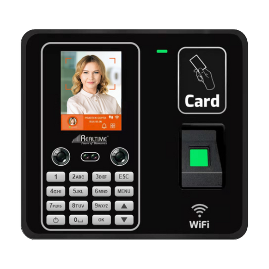 Realtime T304f Plus Face With Fingerprint Attendance With Access Control