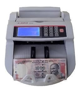 NAVKAR SYSTEMS Lada ECO Money/Currency Counting Machine with Built-in Fake Note Detector by NAVKAR