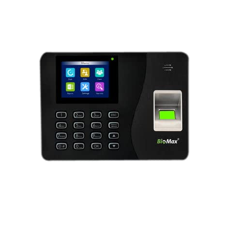 BIOMAX LX 16 FINGERPRINT TIME & ATTENDANCE MACHINE