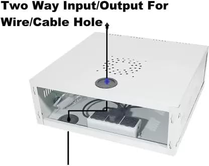 (RK-2U) CCTV/Server Rack 2U CCTV/Dvr/Nvr Cabinet Box/Dvr Rack Wall Mount with Lock/Network Rack/Server Rack