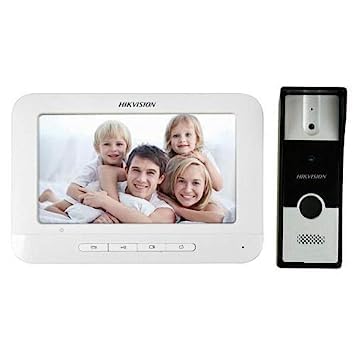 Combo-CN221 Electronic Door Lock+ WiFi Power Supply + 3 Remotes with Video Door Phone (VDP DS-KIS204 7-inch)