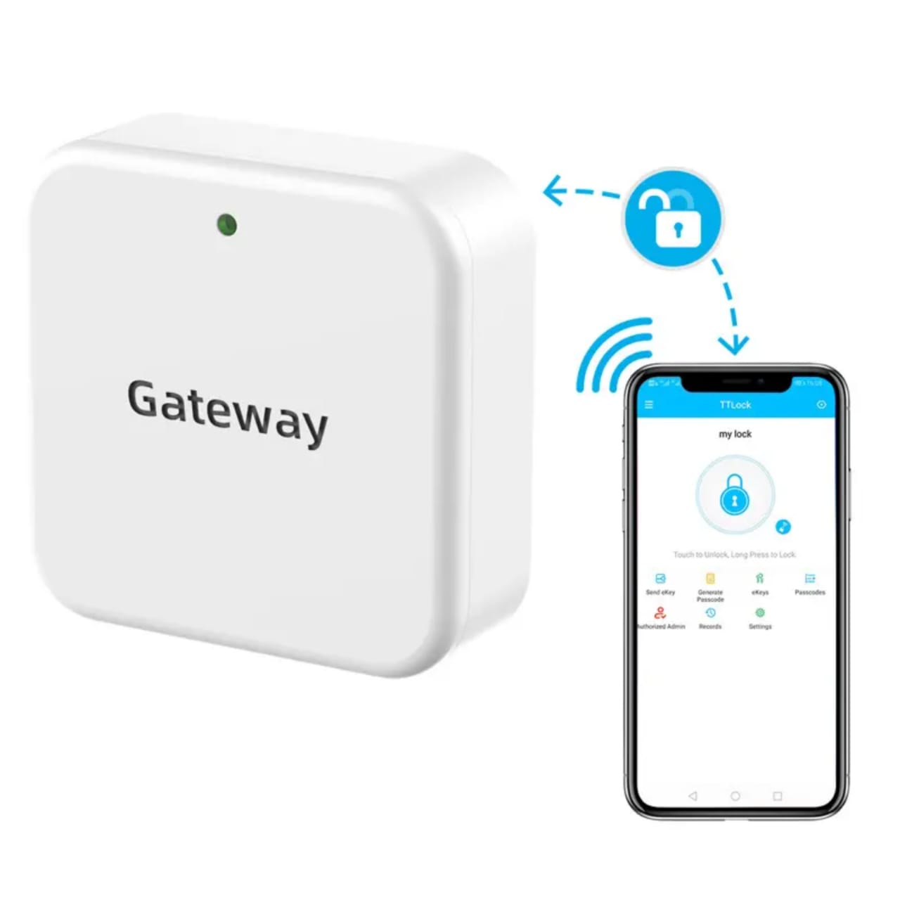 G3 Gateway TTLock Wired Wifi Connection for Smart Door Locks