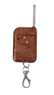 RM-BR0231 315Mhz Wireless Brown Remote with 2 Buttons-Set of 9