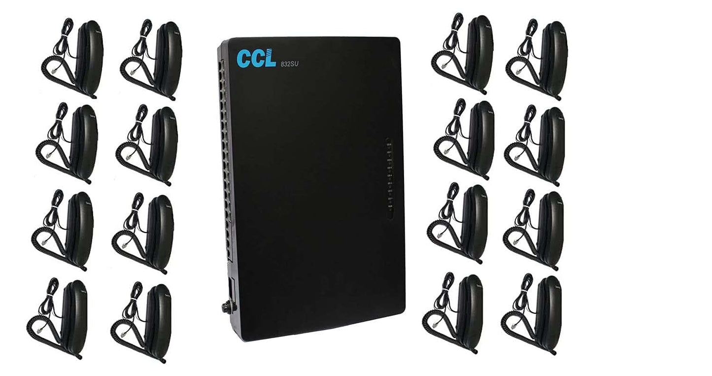 Combo-CN229 CCL 416 Epabx with B25 16 nos Phones