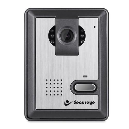 Combo-CN219 Electronic Door Lock+ WiFi Power Supply + 3 Remotes with Secureye Video Door Phone System (VDP9 7 Inch)