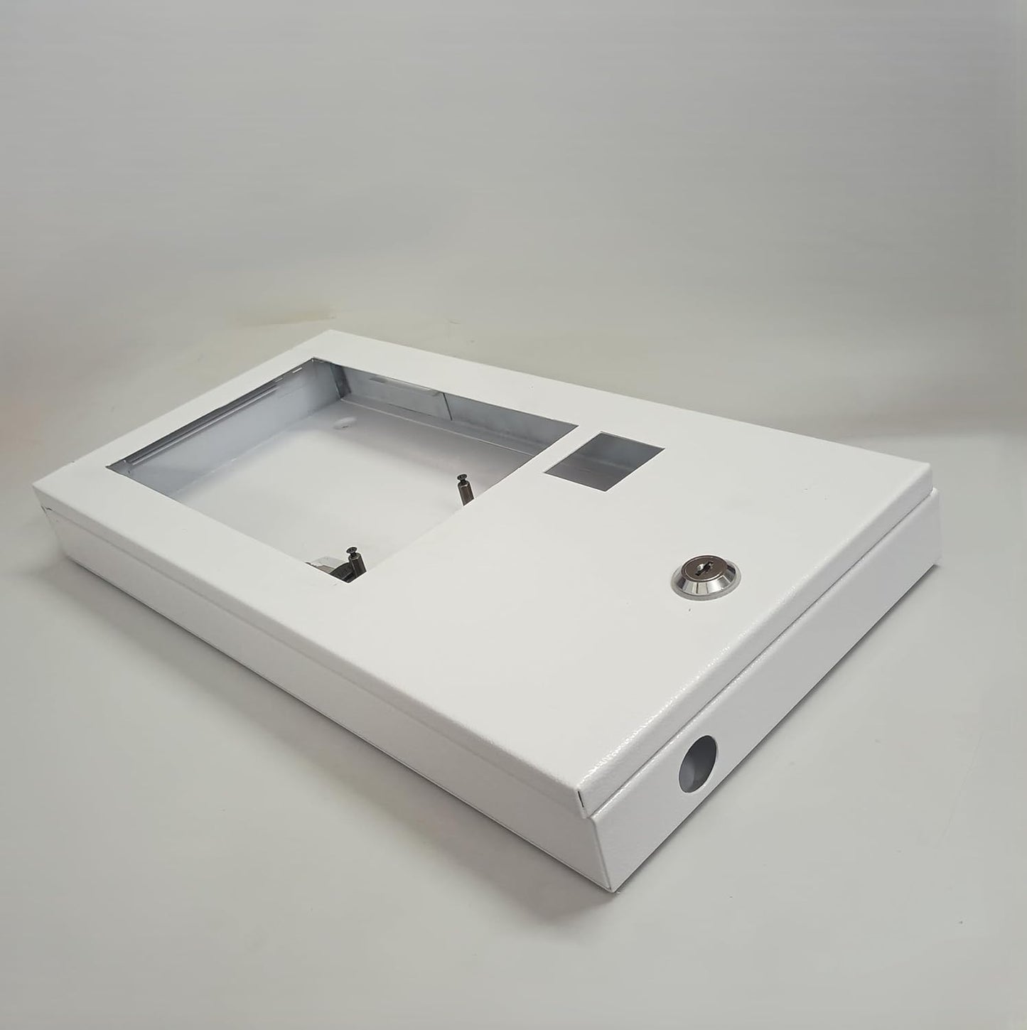 (MC-503) Metal Cabinet for Realtime Aadhar 503 Face Attendance Device | Wall Mount Lockable Casing for Biometric Machine | Heavy Duty Security Enclosure
