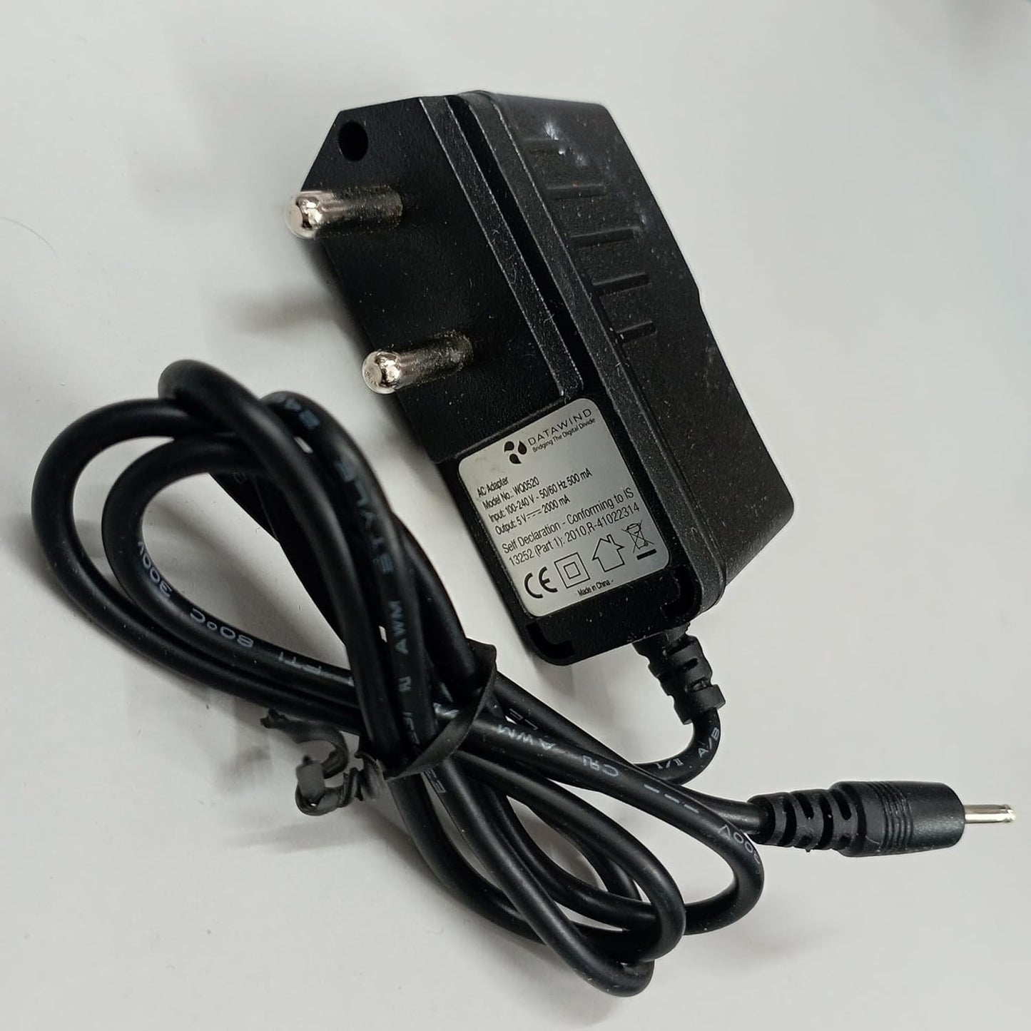 (ADTP-5V) 5 Volt Adaptor with Thin pin for Precision Abas 100 Scanner tab