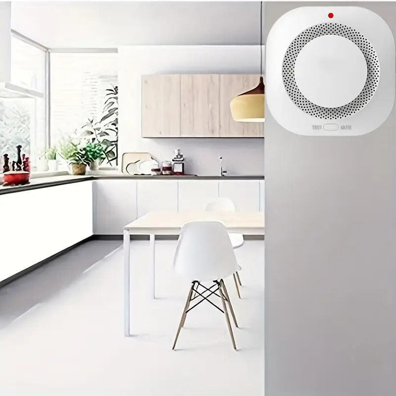 Combo-CN108 ACJ-400 Wireless GSM Security Alarm System with SMK-43 wireless Smoke Sensor