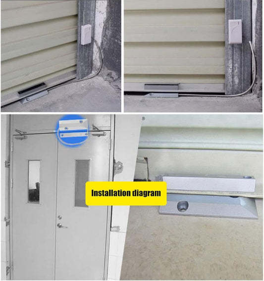 SH-43 Wireless Rolling Metal Door Shutter Sensor – view 2