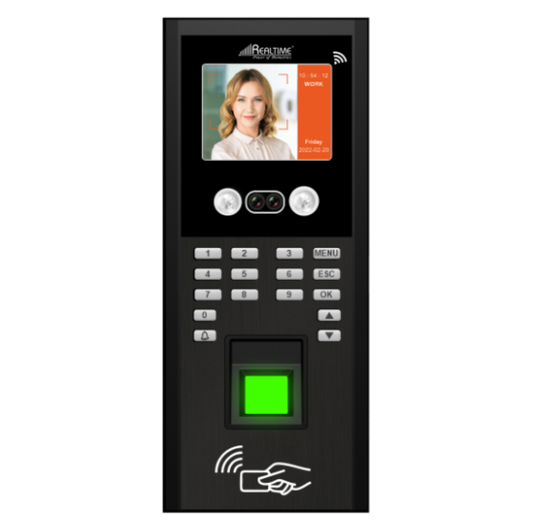 Realtime RS70F Face with Fingerprint Professional Access Control System