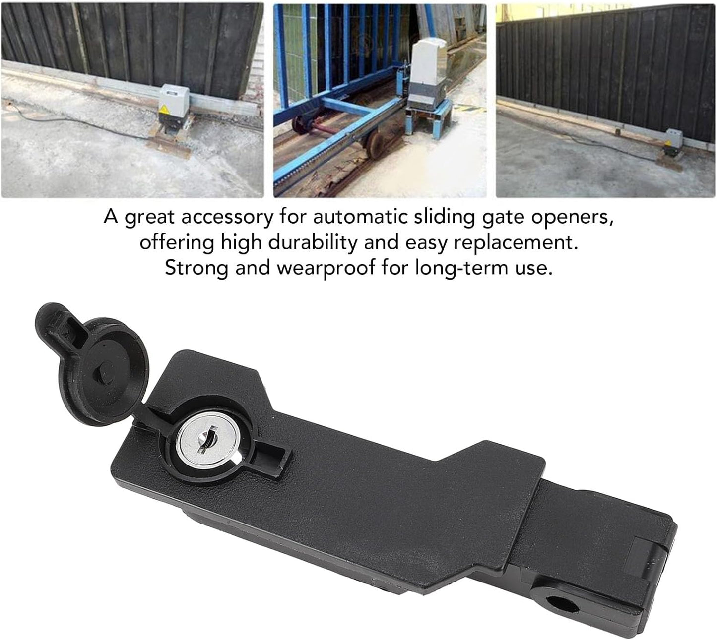 Automatic Sliding Gate Opener Clutch Switch Plastic for Sliding Gate Operators with 2 Keys for Navkar Systems Sliding Gates