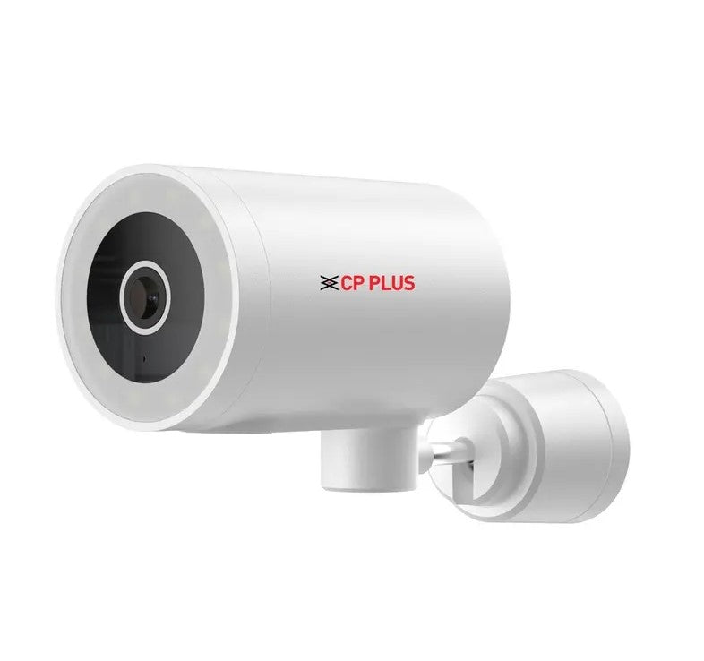 CP Plus CP-V48A 4MP Quad HD Wi-Fi Camera | 8pcs Infrared Lights and 12pcs LED Lights Provide Black and White and Color Night Vision | Support Built-in Mic & Speaker