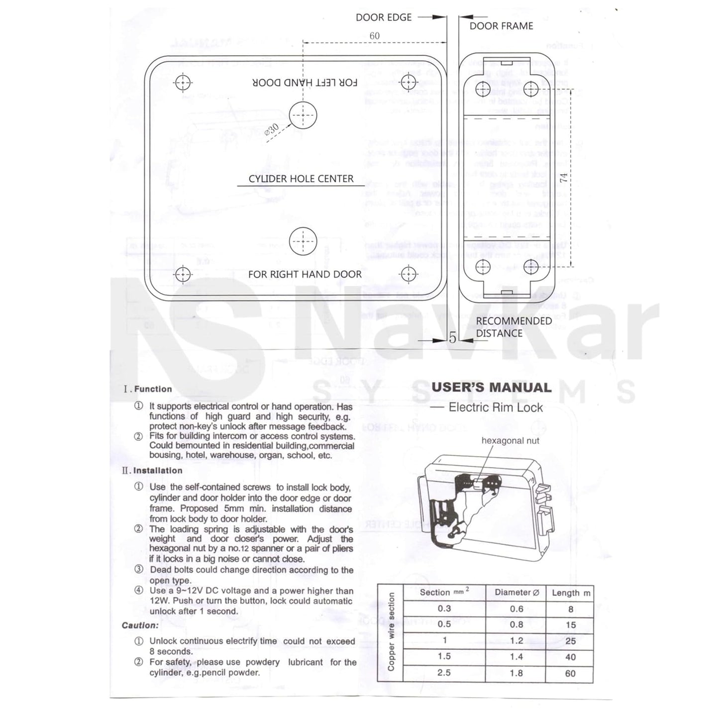 Combo-CN208 Secure Metal Electronic Door Lock with WiFi Controller Main Gate Lock with 3 Remotes | Heavy Duty Lock | Suitable for SS Steel MS Aluminium Wooden Gates | Mobile App Remote Key Based