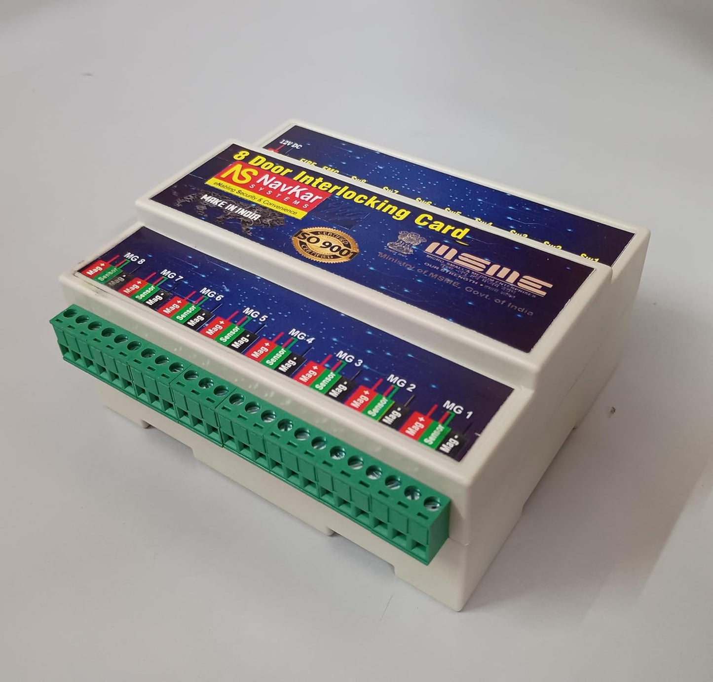 DICM-08 Navkar Systems 8 Door Interlocking Controller Card