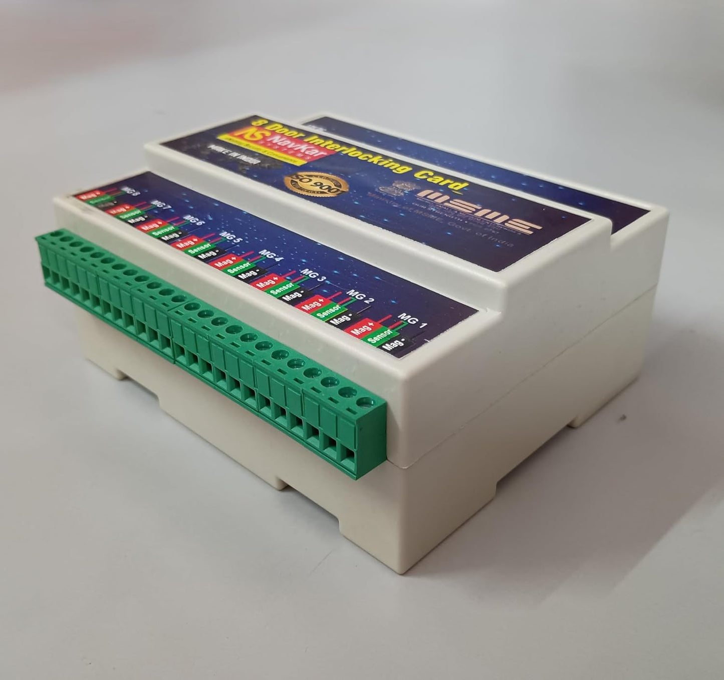 DICM-08 Navkar Systems 8 Door Interlocking Controller Card