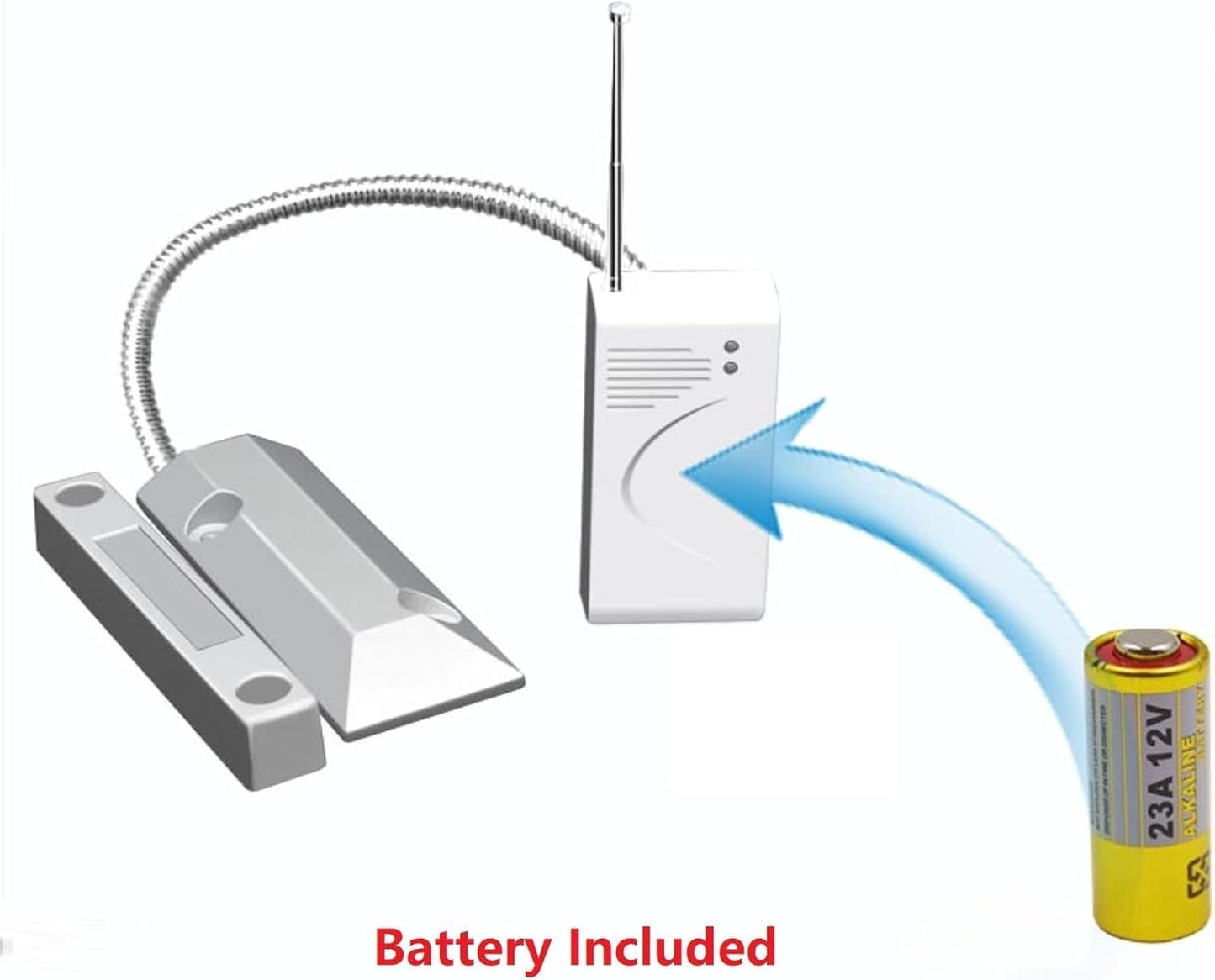 SH-43 Wireless Rolling Metal Door Shutter Sensor