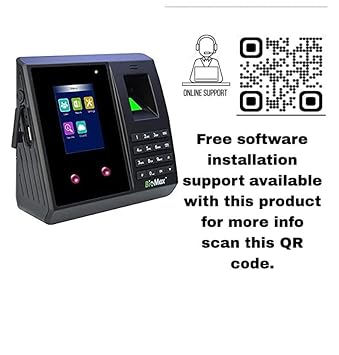 Biomax BM-70W Pro WiFi Face Biometric Attendance and Access Control System
