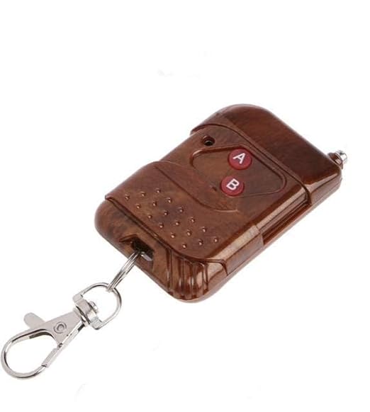 RM-BR0231 315Mhz Wireless Brown Remote with 2 Buttons-Set of 6
