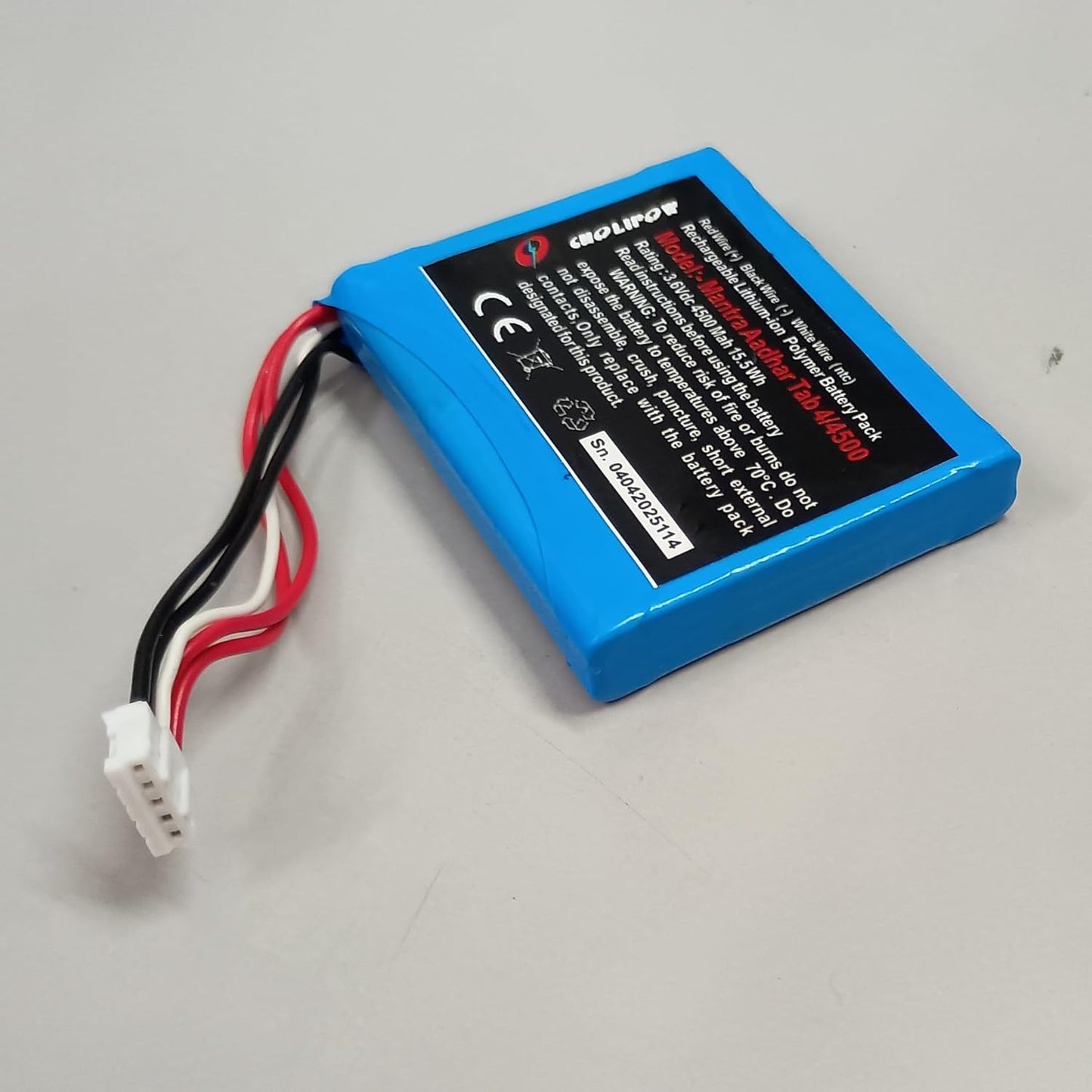 (BT-MTR) Navkar Systems Battery for Mantra Aadhar Tab