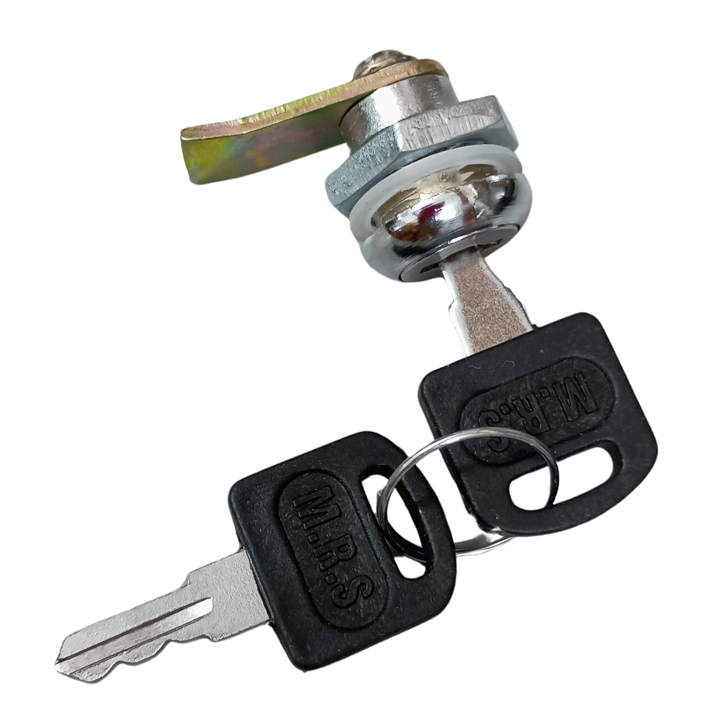 (CMLK-2K) Navkar Systems Universal CAM Lock 8 MM with 2 Keys | Powder Coated Finish | Pack of 5