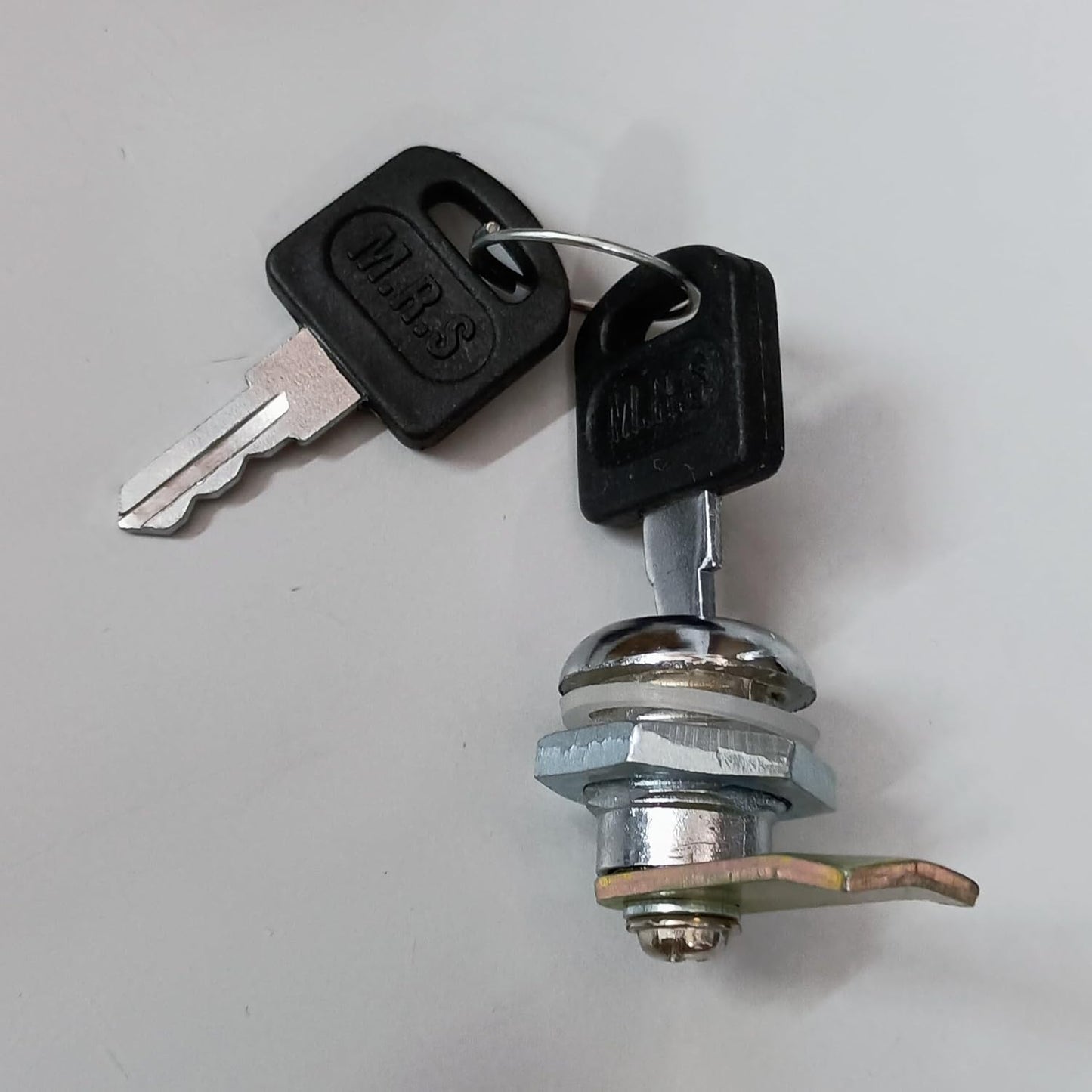 (CMLK-2K) Navkar Systems Universal CAM Lock 8 MM with 2 Keys | Powder Coated Finish | Pack of 5