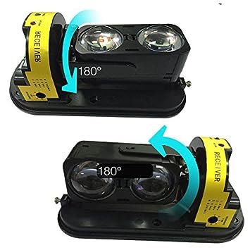 ABT-100 Dual Beam Outdoor 100m Security Active IR Infrared Detector with Beam Alignment Sensor Alarm