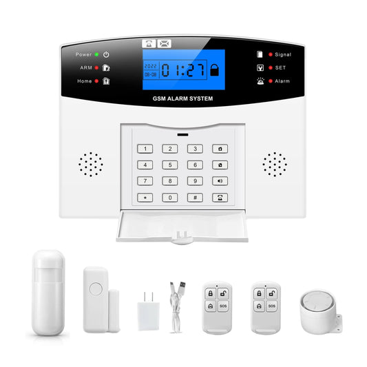 ACJ-400 GSM Based Keypad Wi-fi Security System with Autodial System For Homes, Offices & Factories