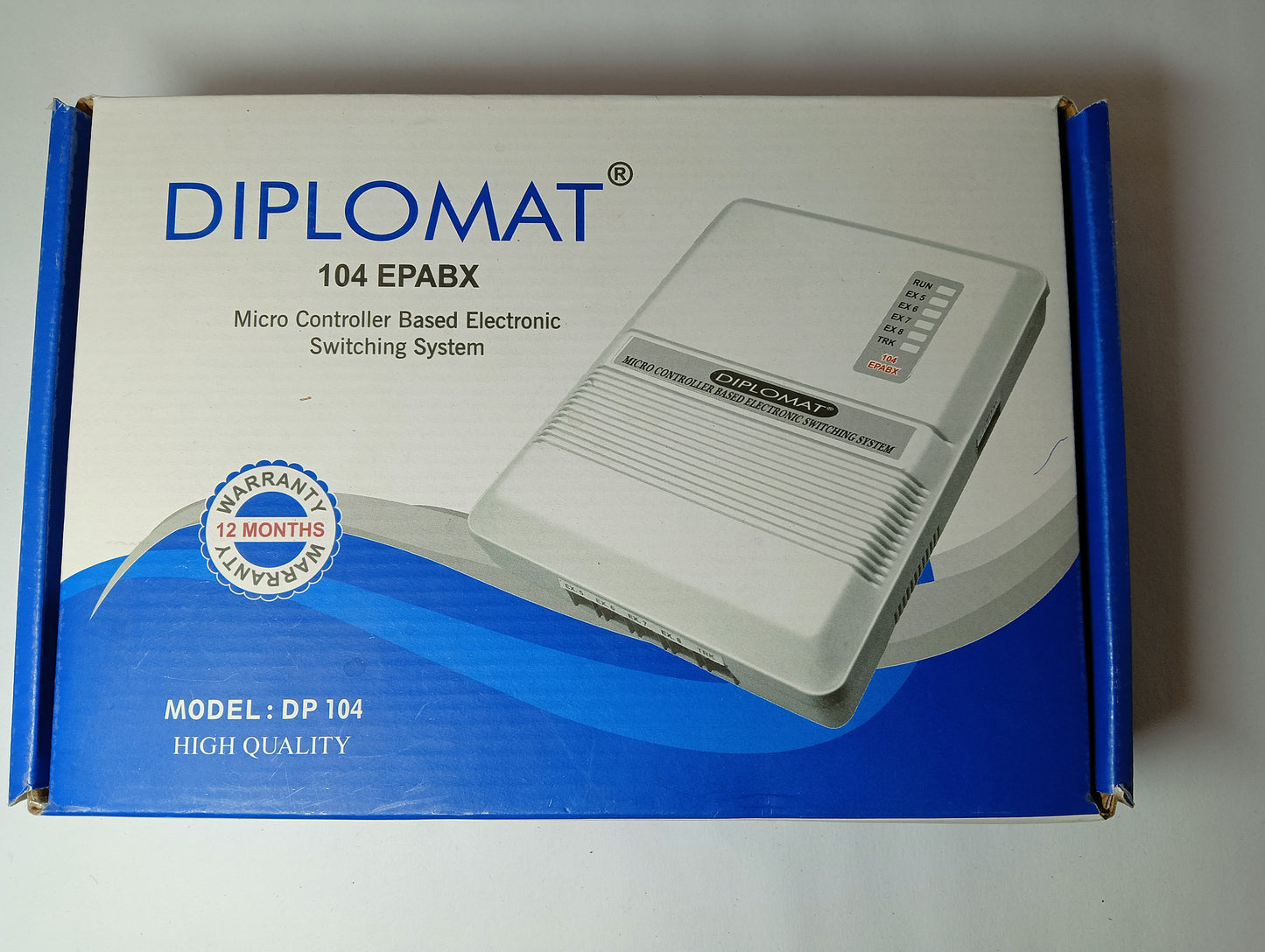 Combo-CN92 Diplomat EPABX 104 Intercom System and 3 Beetel Phone set