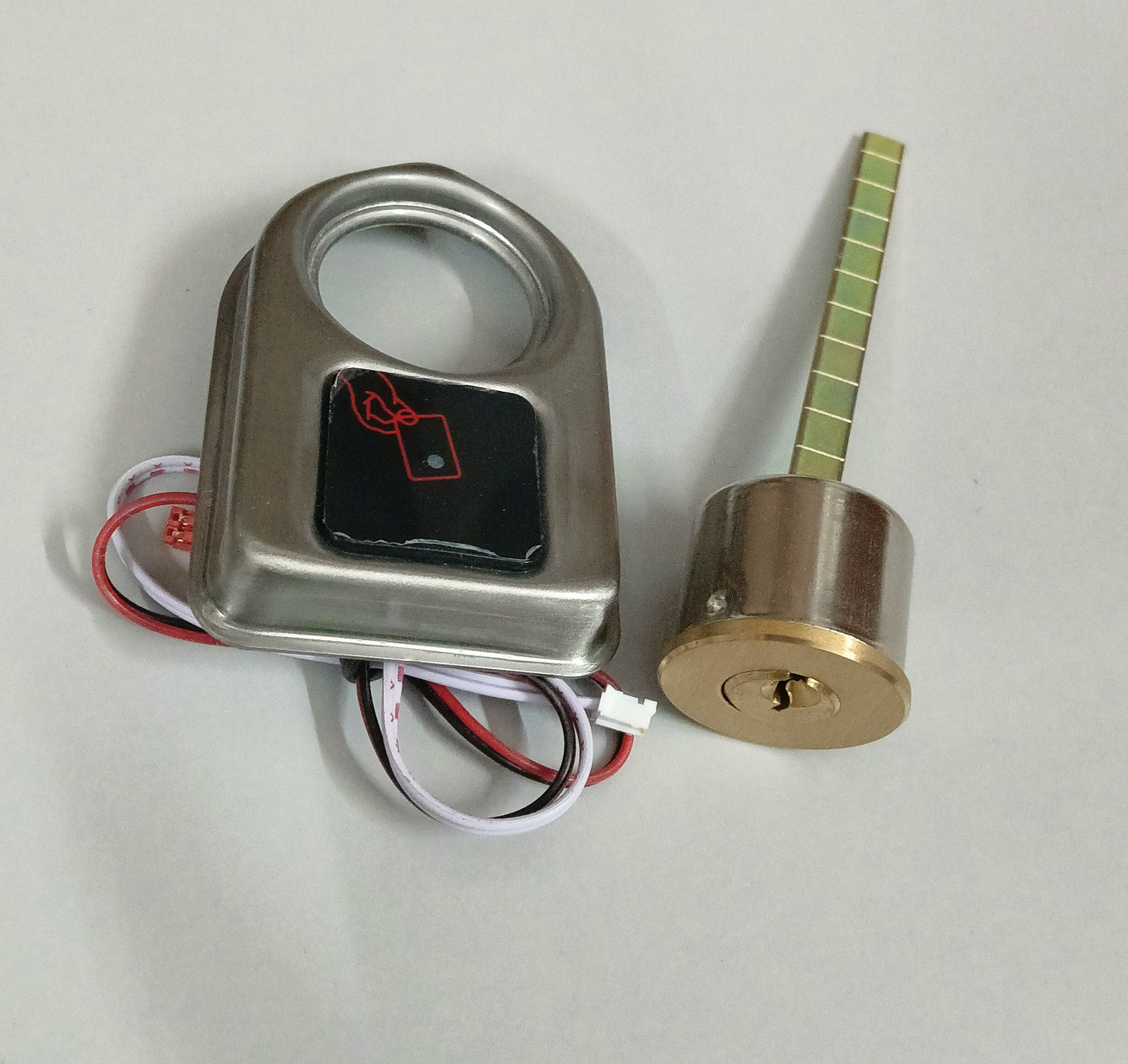 RFMT-22RM 12V Two-Way Motorised Lock with Remote Integrated with RFID