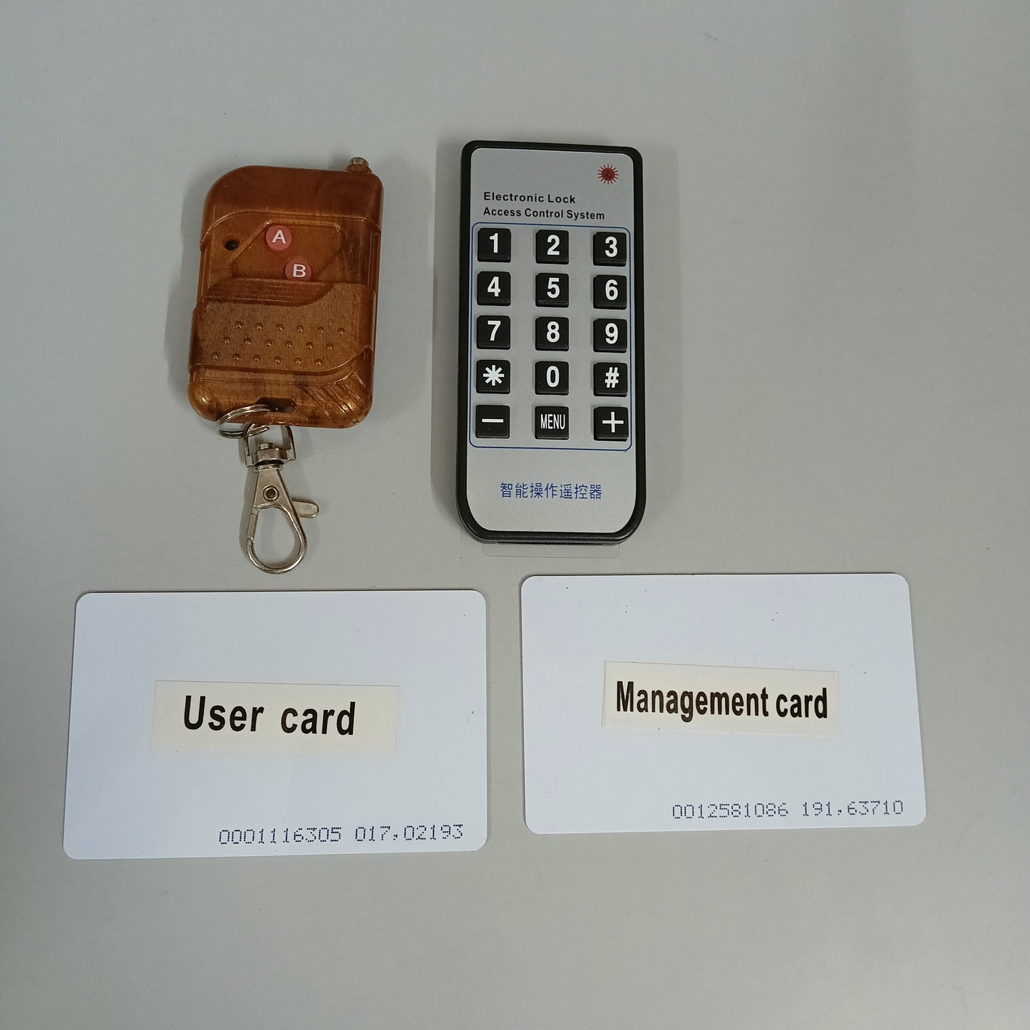 RFMT-22RM 12V Two-Way Motorised Lock with Remote Integrated with RFID