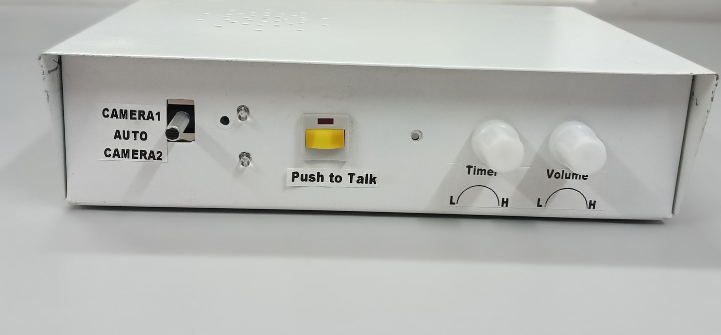 AS-2C Two Way 2 Channel Audio SWITCHER Without Audio Units (1 Side Audio At A Time)