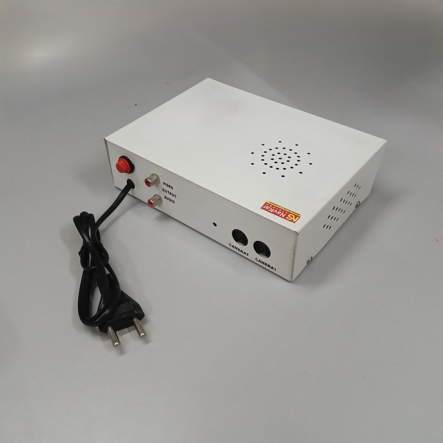 AS-2C Two Way 2 Channel Audio SWITCHER Without Audio Units (1 Side Audio At A Time)