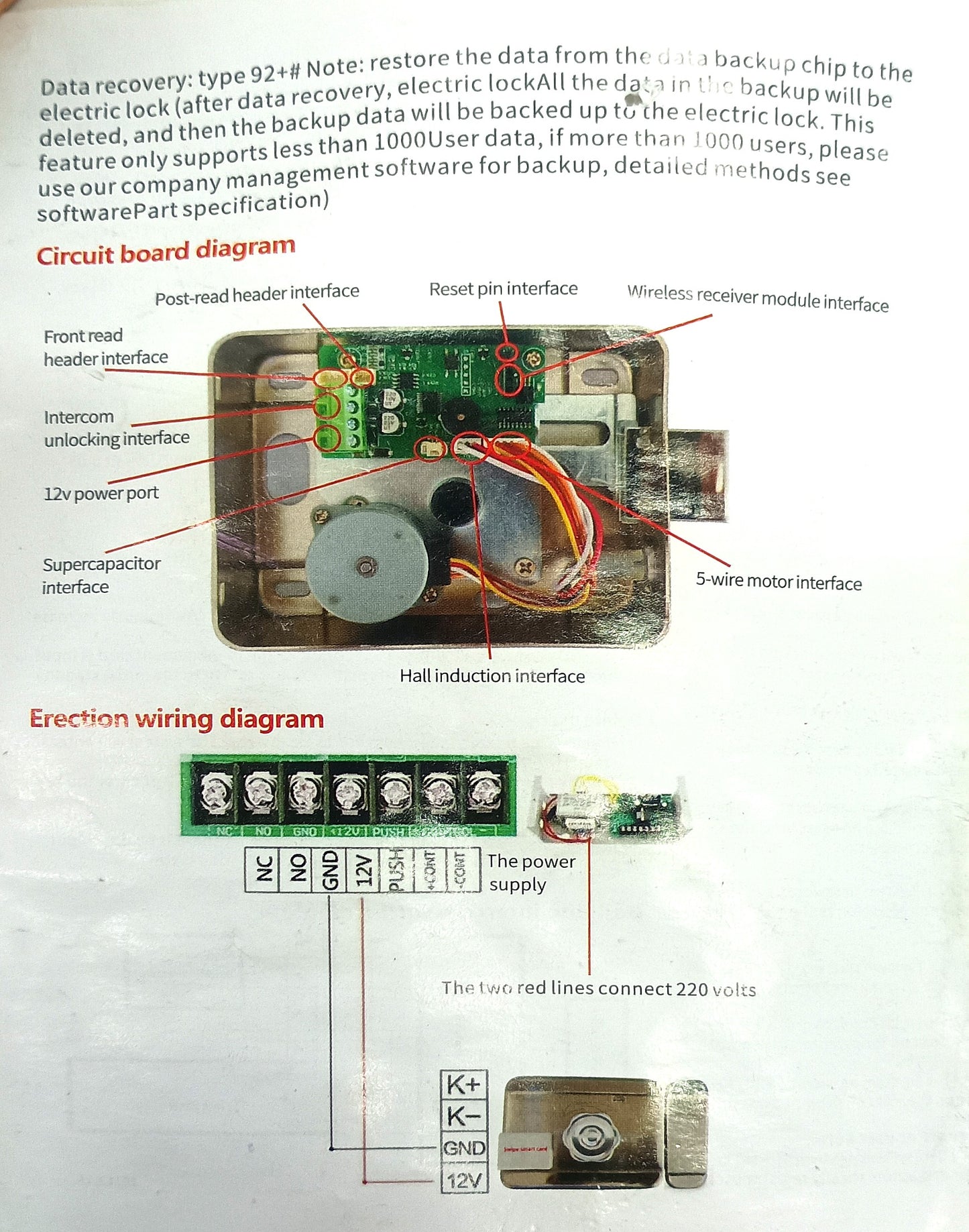 RFMT-1RM Rfid Motorised Rim Lock