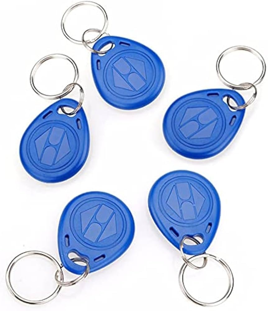 (KCT-125) NAVKAR SYSTEMS RFID Sensor Proximity IC Key Tags Keyfobs Keychains (Pack of 100)